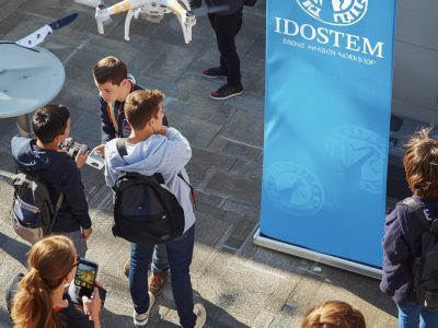 IDoSTEM Drone Aviation School Workshops at colleges With Logo